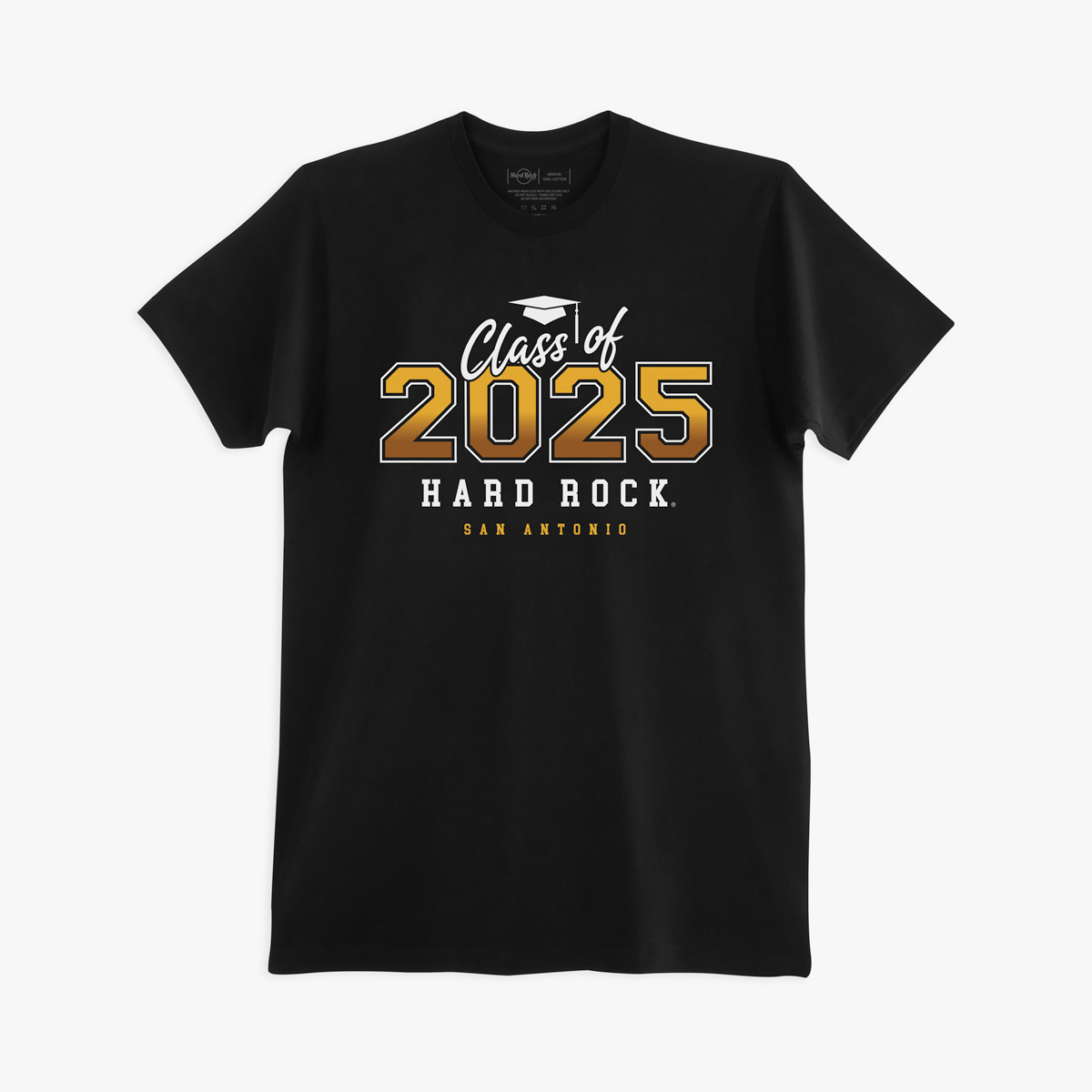Adult Fit Class Of 2025 Tee in Black image number 1